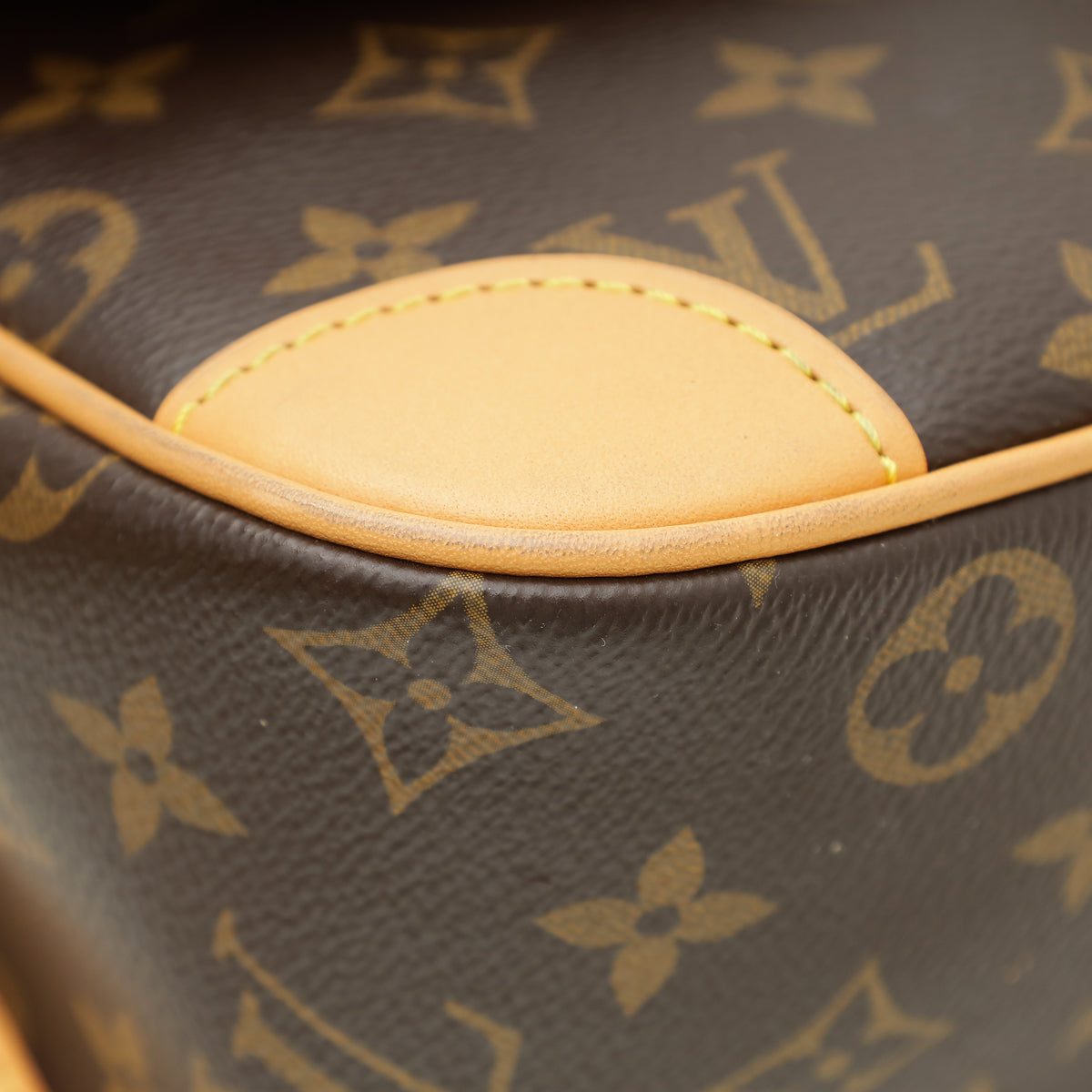 Louis Vuitton Bicolor Monogram Diane Satchel Bag