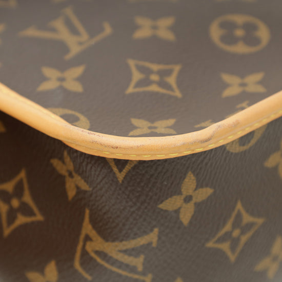 Louis Vuitton Bicolor Monogram Diane Satchel Bag