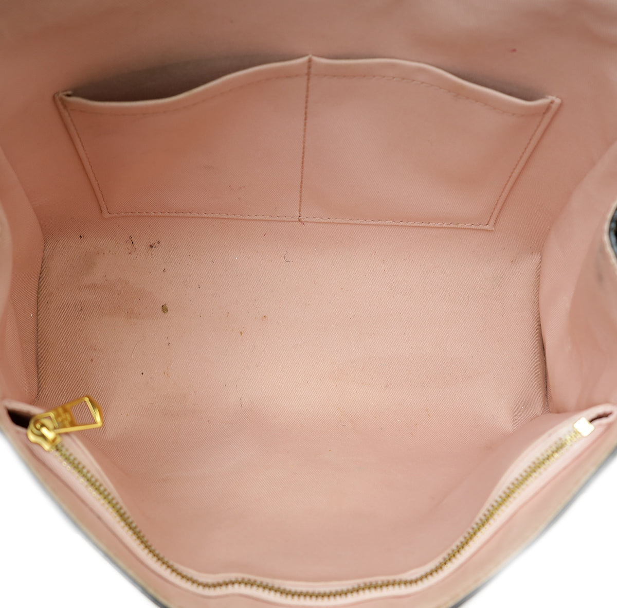 Louis Vuitton Ebene Rose Ballerine Bond Street Bag W/ M.A Initials