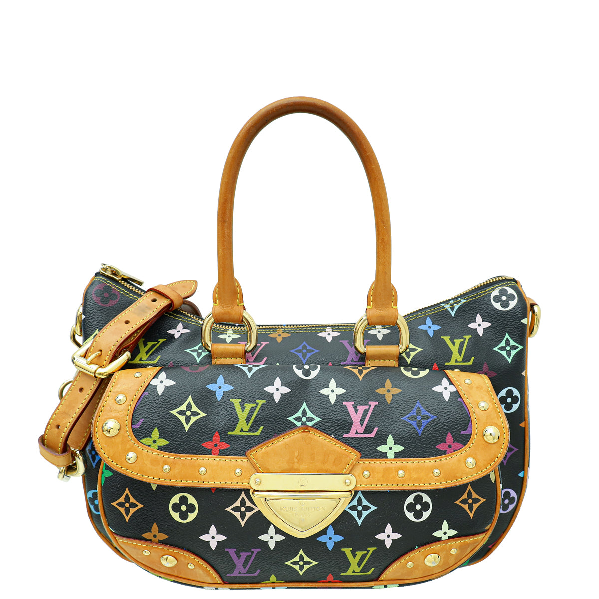 Louis Vuitton Black Monogram Multicolor Rita Bag-Louis Vuitton-THE CLOSET