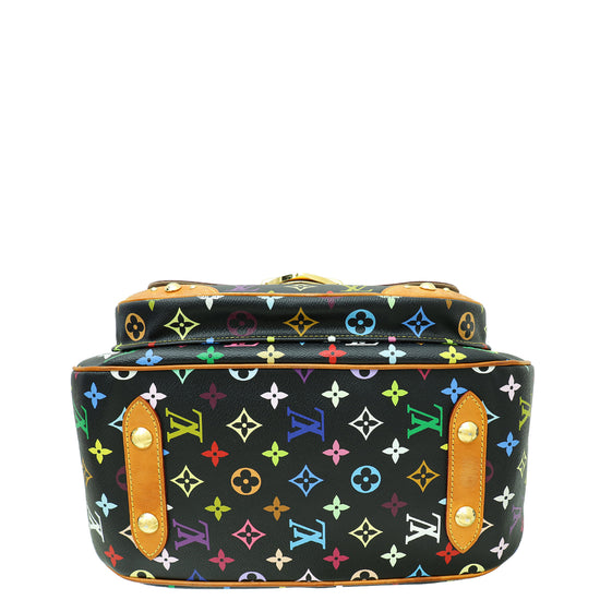 Louis Vuitton Black Monogram Multicolor Rita Bag