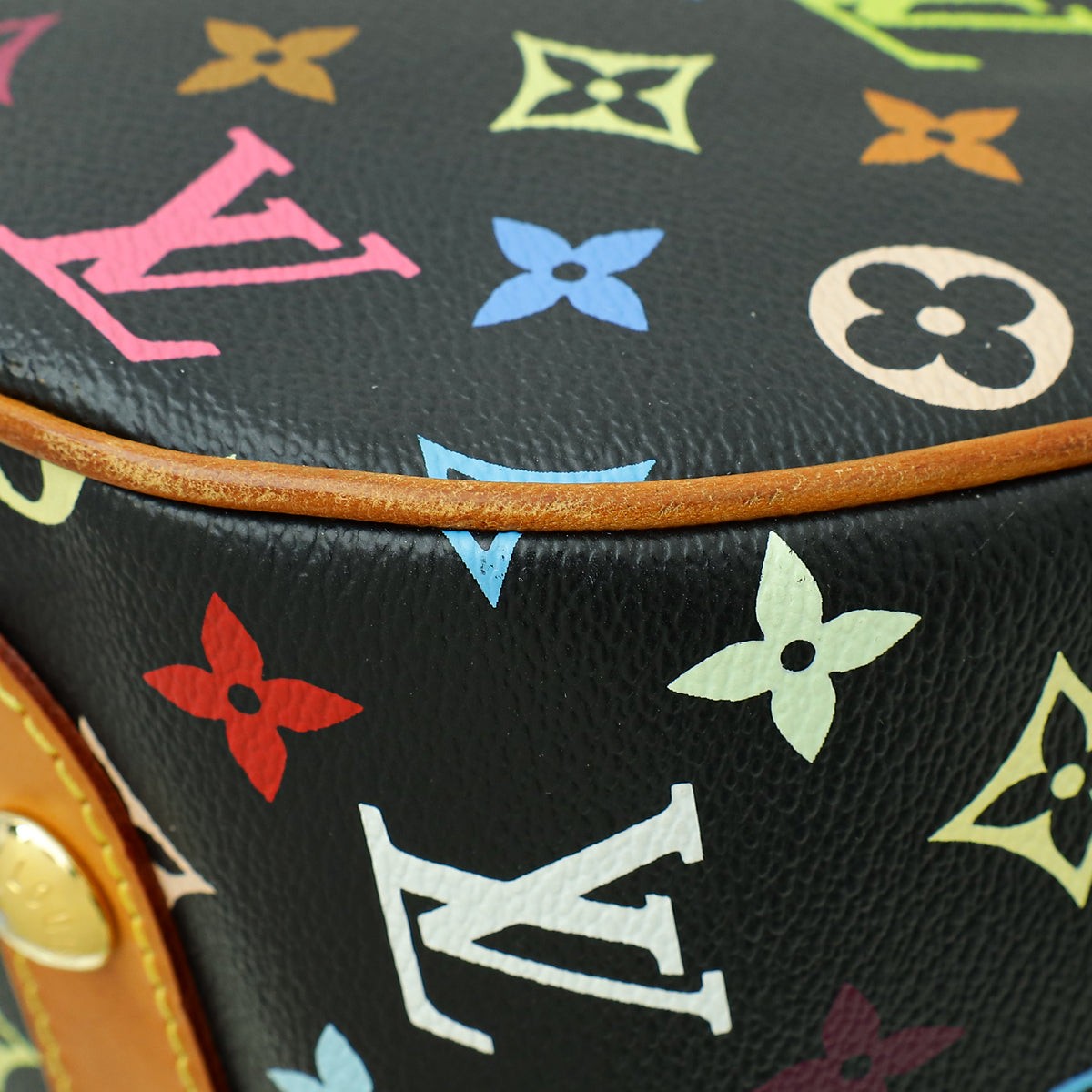 Louis Vuitton Black Monogram Multicolor Rita Bag