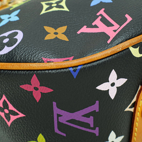 Louis Vuitton Black Monogram Multicolor Rita Bag