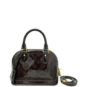 Louis Vuitton Monogram Vernis Alma BB Bag