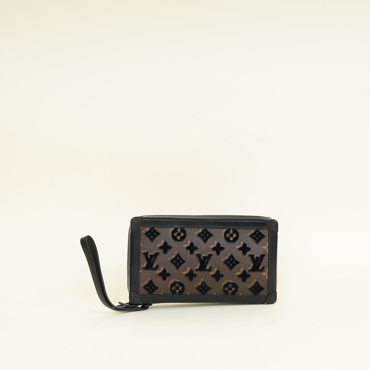 Louis Vuitton Bicolor Tuffetage Monogram Soft Trunk Clutch
