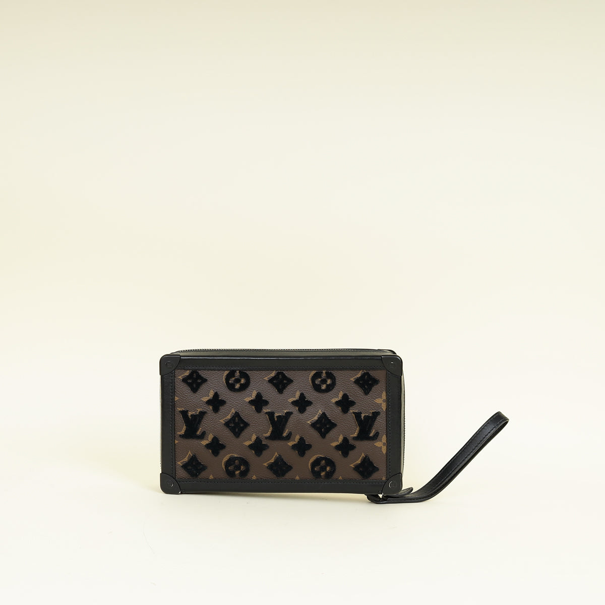 Louis Vuitton Bicolor Tuffetage Monogram Soft Trunk Clutch