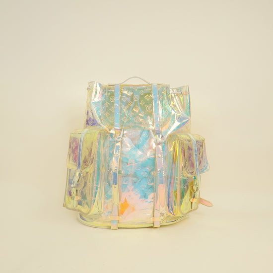 Louis Vuitton Monogram GM Prism Christopher Backpack Bag