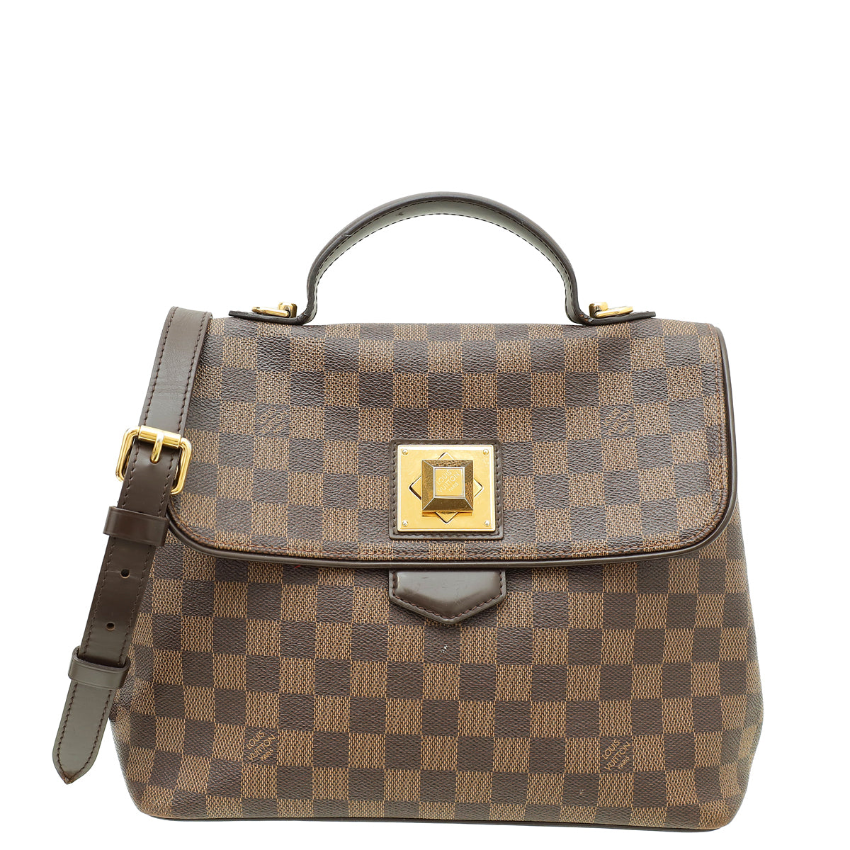 Louis Vuitton Damier Ebene Bergamo MM Bag-Louis Vuitton-THE CLOSET