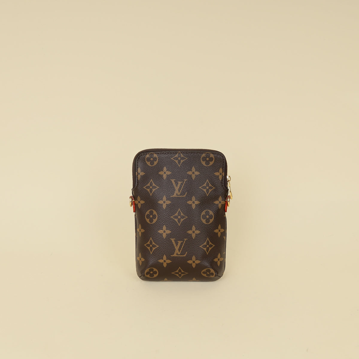 Louis Vuitton Ebene Monogram Utility Phone Sleeve-Louis Vuitton-THE CLOSET