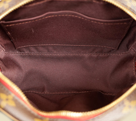 Louis Vuitton Brown Monogram Mini Deauville Bag-Louis Vuitton-THE CLOSET