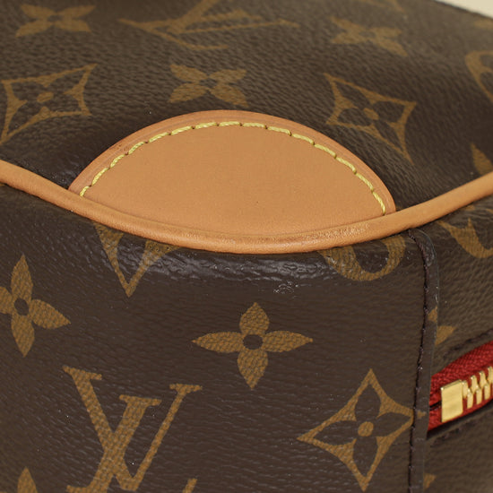 Louis Vuitton Brown Monogram Mini Deauville Bag-Louis Vuitton-THE CLOSET