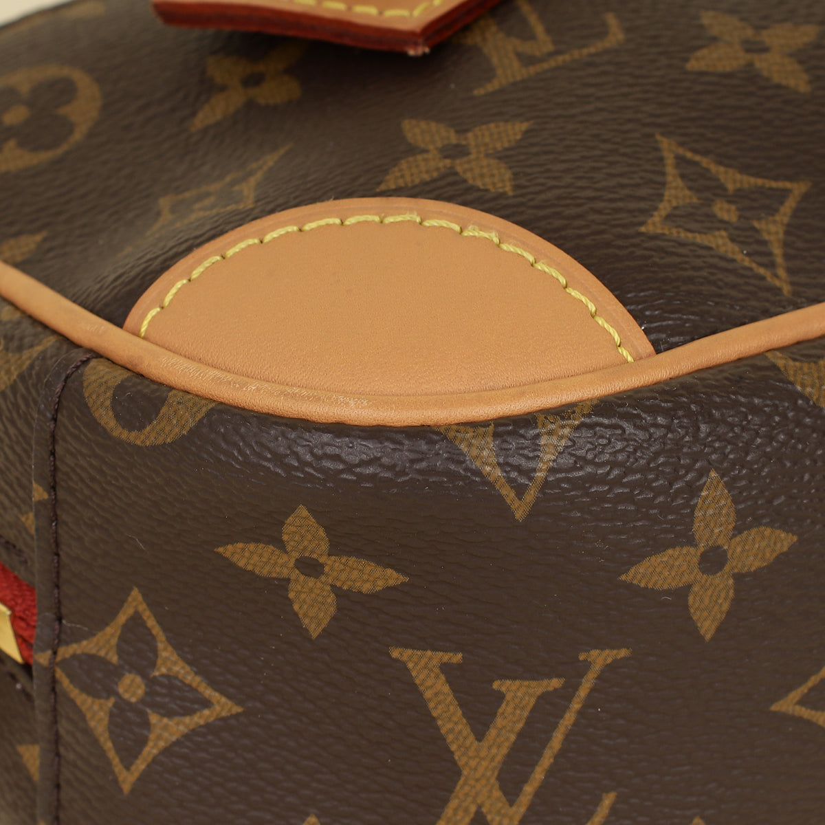 Louis Vuitton Brown Monogram Mini Deauville Bag-Louis Vuitton-THE CLOSET