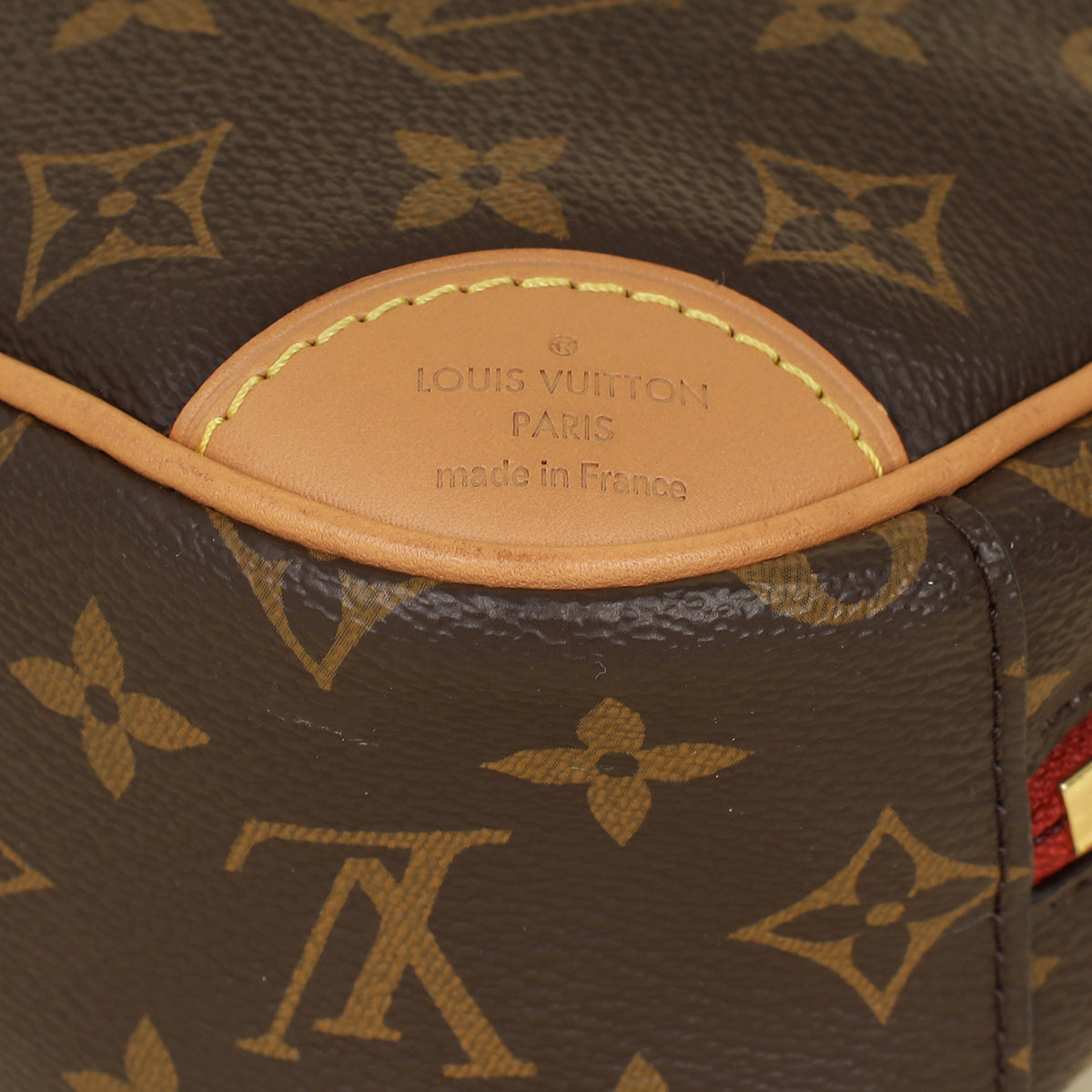 Louis Vuitton Brown Monogram Mini Deauville Bag-Louis Vuitton-THE CLOSET