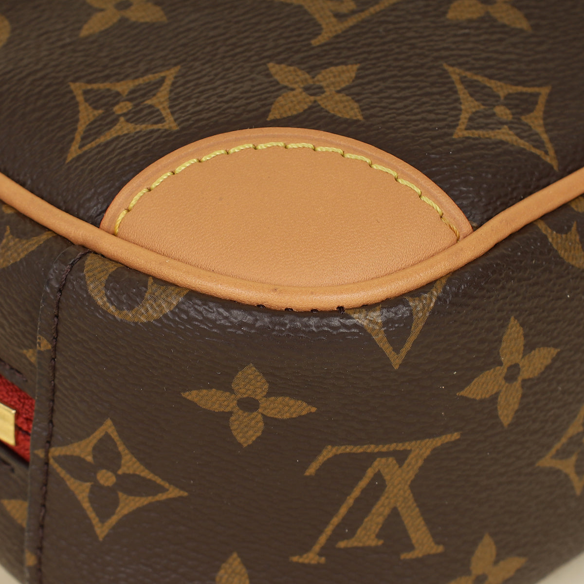 Louis Vuitton Brown Monogram Mini Deauville Bag-Louis Vuitton-THE CLOSET