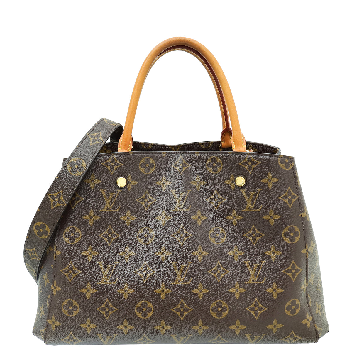 Louis Vuitton Brown Monogram Montaigne MM Bag-Louis Vuitton-THE CLOSET
