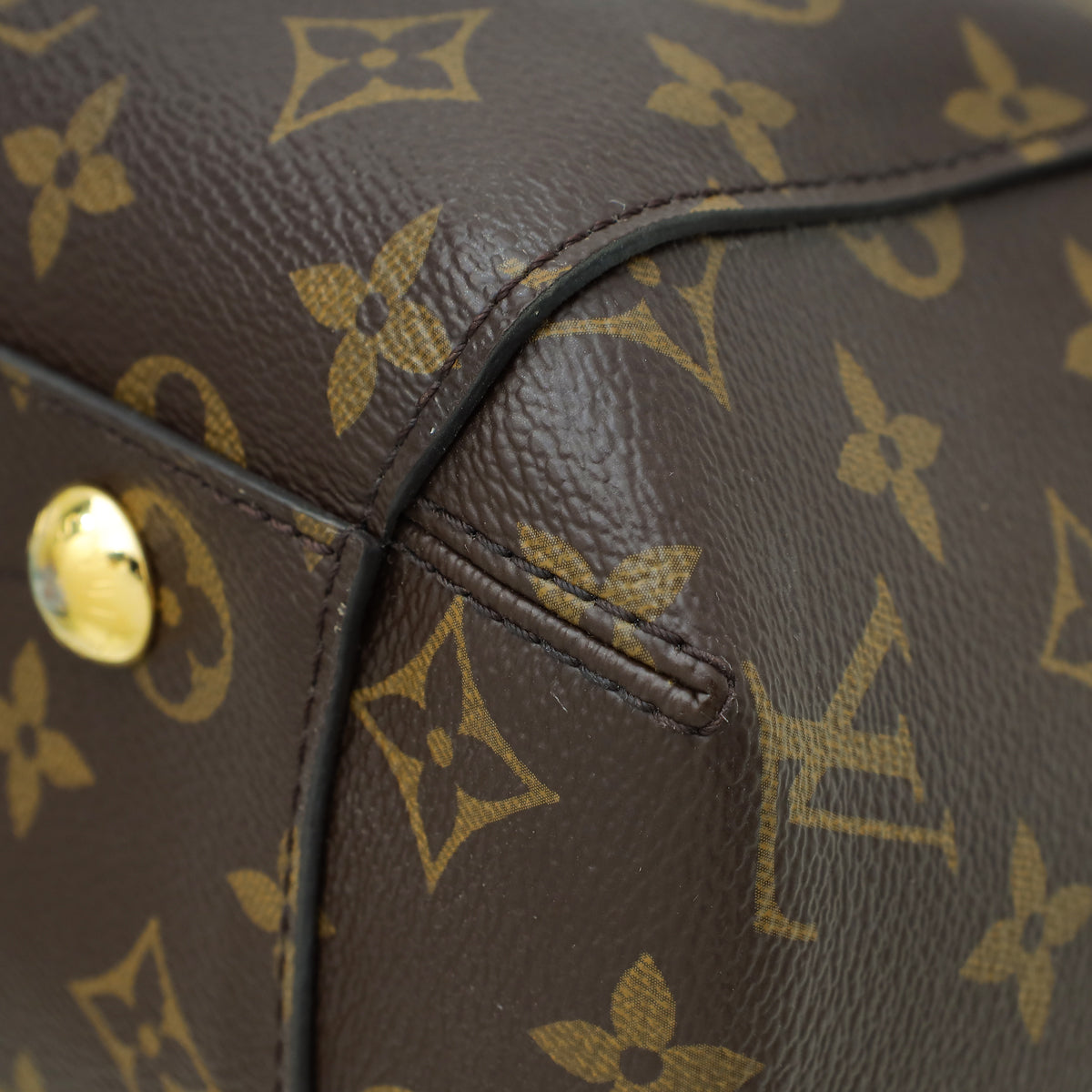 Louis Vuitton Brown Monogram Montaigne MM Bag