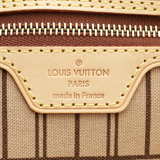 Louis Vuitton Brown Monogram Neverfull GM Bag