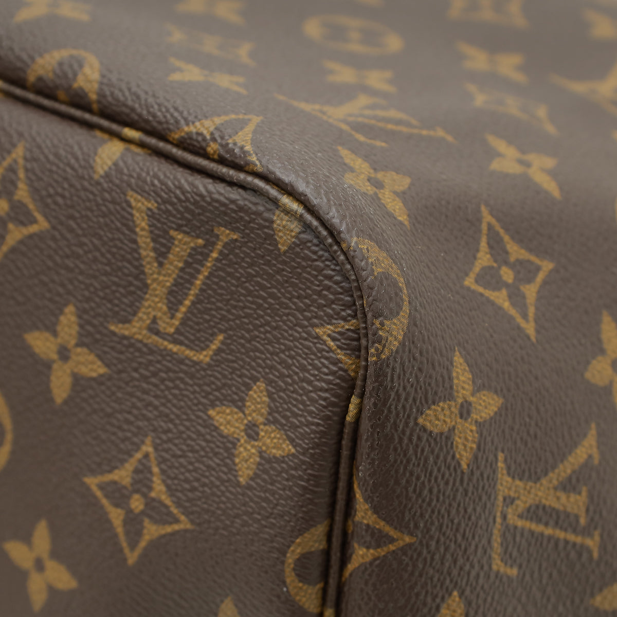 Louis Vuitton Brown Monogram Neverfull GM Bag