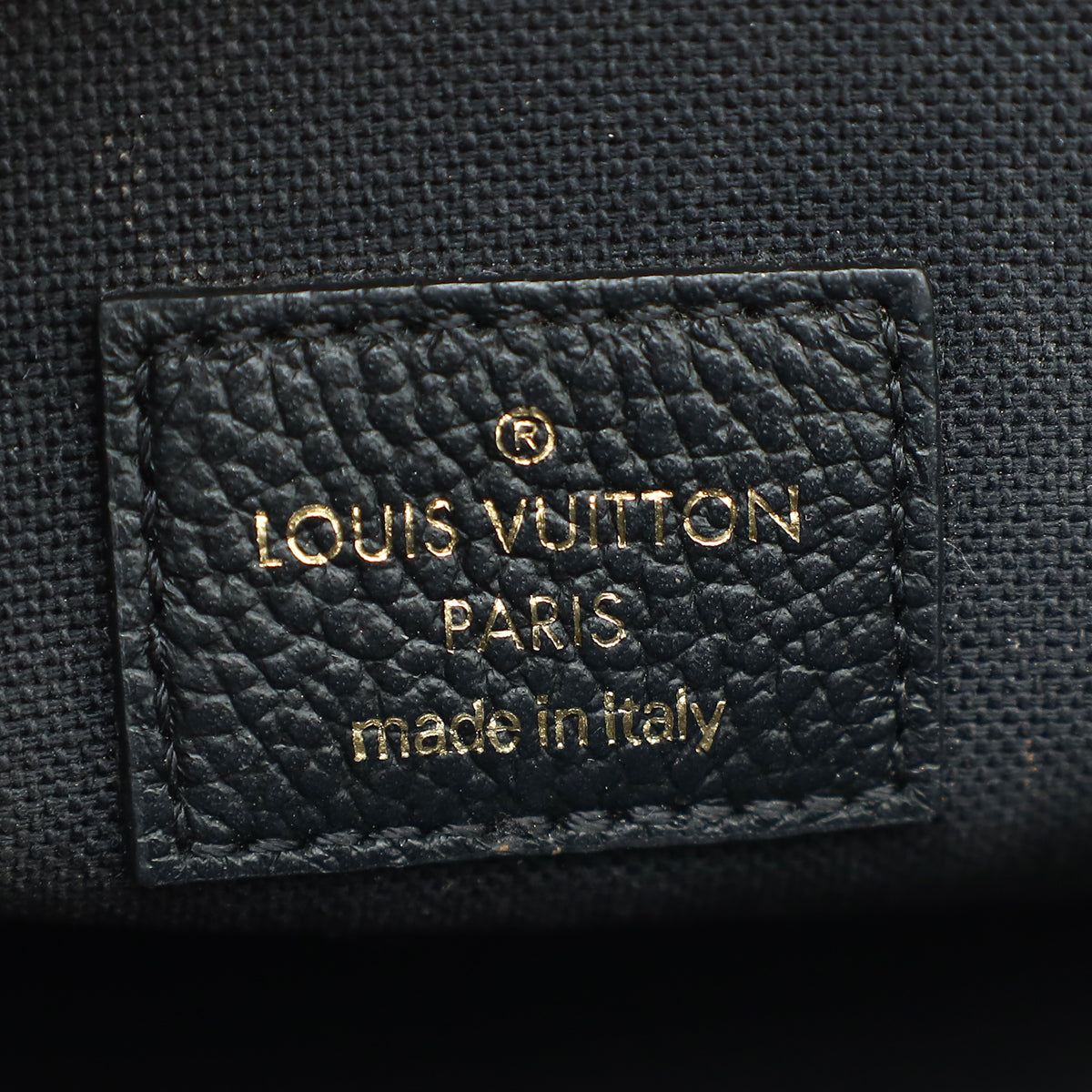 Louis Vuitton Noir Monogram Empreinte Felicie Pochette