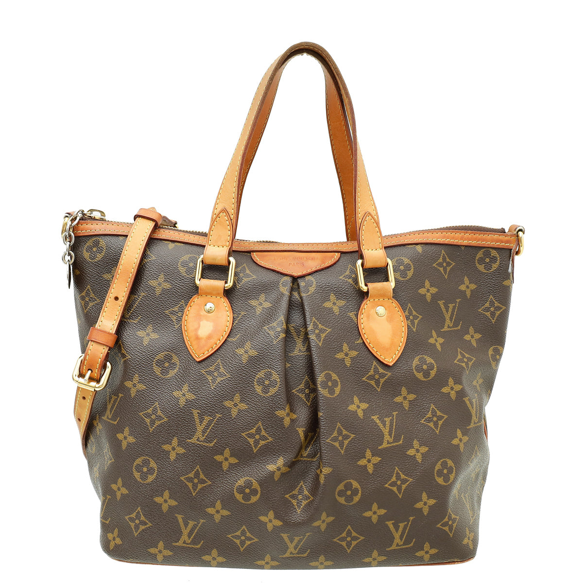 Louis Vuitton Brown Monogram Palermo PM Bag-Louis Vuitton-THE CLOSET