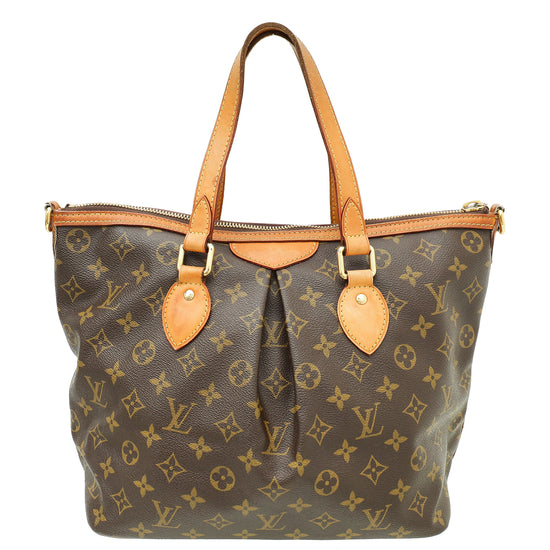 Louis Vuitton Brown Monogram Palermo PM Bag