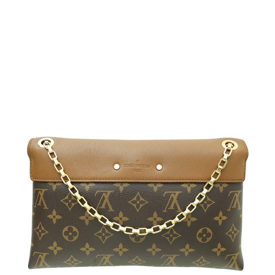 Louis Vuitton Monogram Brown Pallas Chain Bag