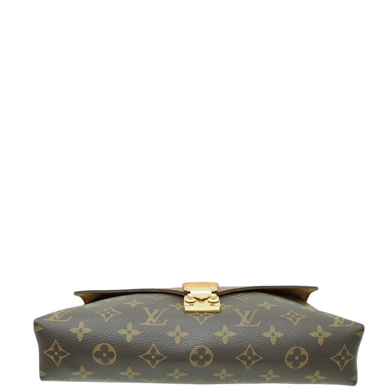 Louis Vuitton Monogram Brown Pallas Chain Bag