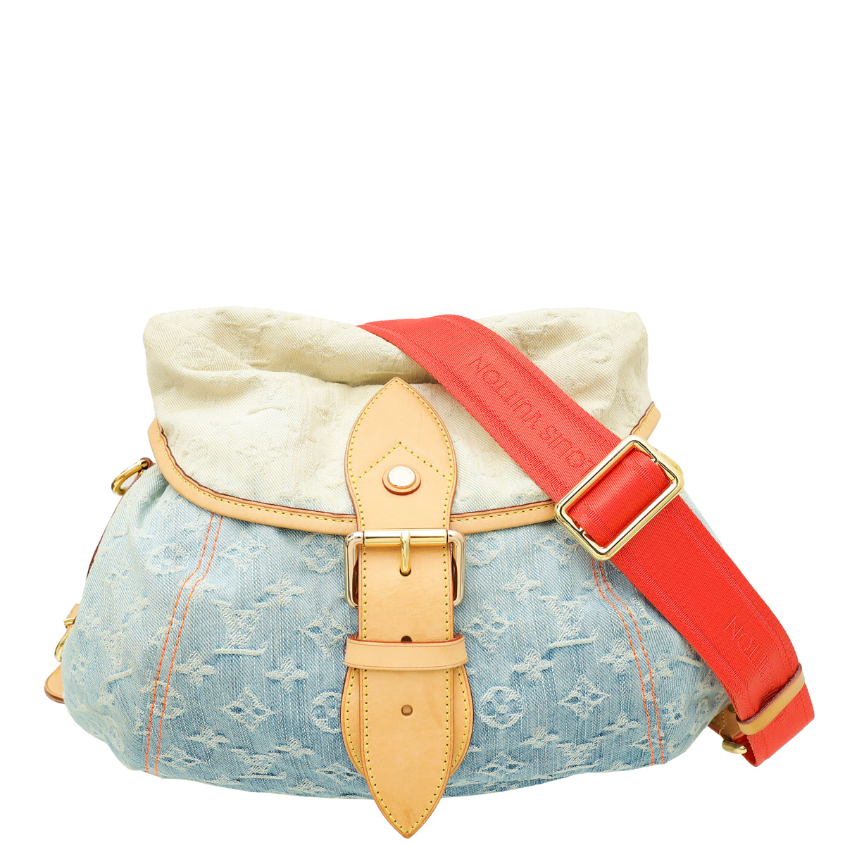 Louis Vuitton Bicolor Monogram Denim Sunshine Bag-Louis Vuitton-THE CLOSET