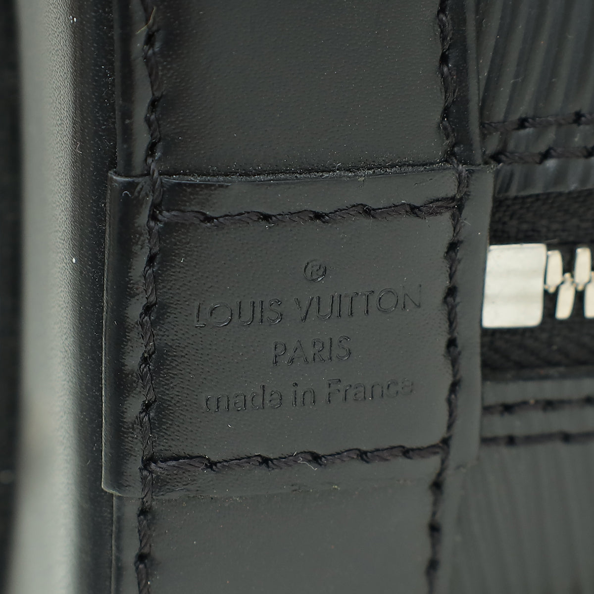 Louis Vuitton Black Alma BB Bag