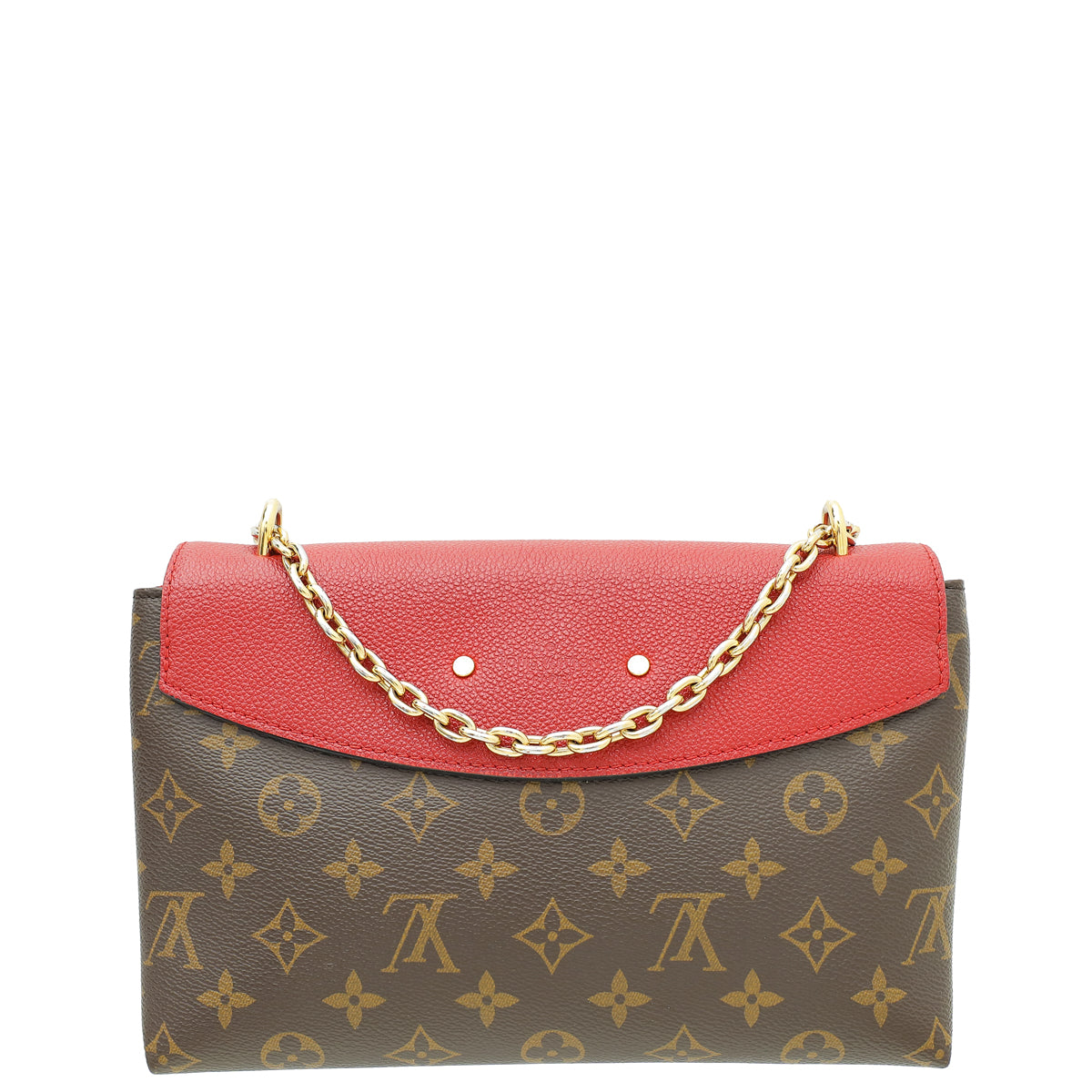Louis Vuitton Monogram & Calf Saint Placide Bag-Louis Vuitton-THE CLOSET