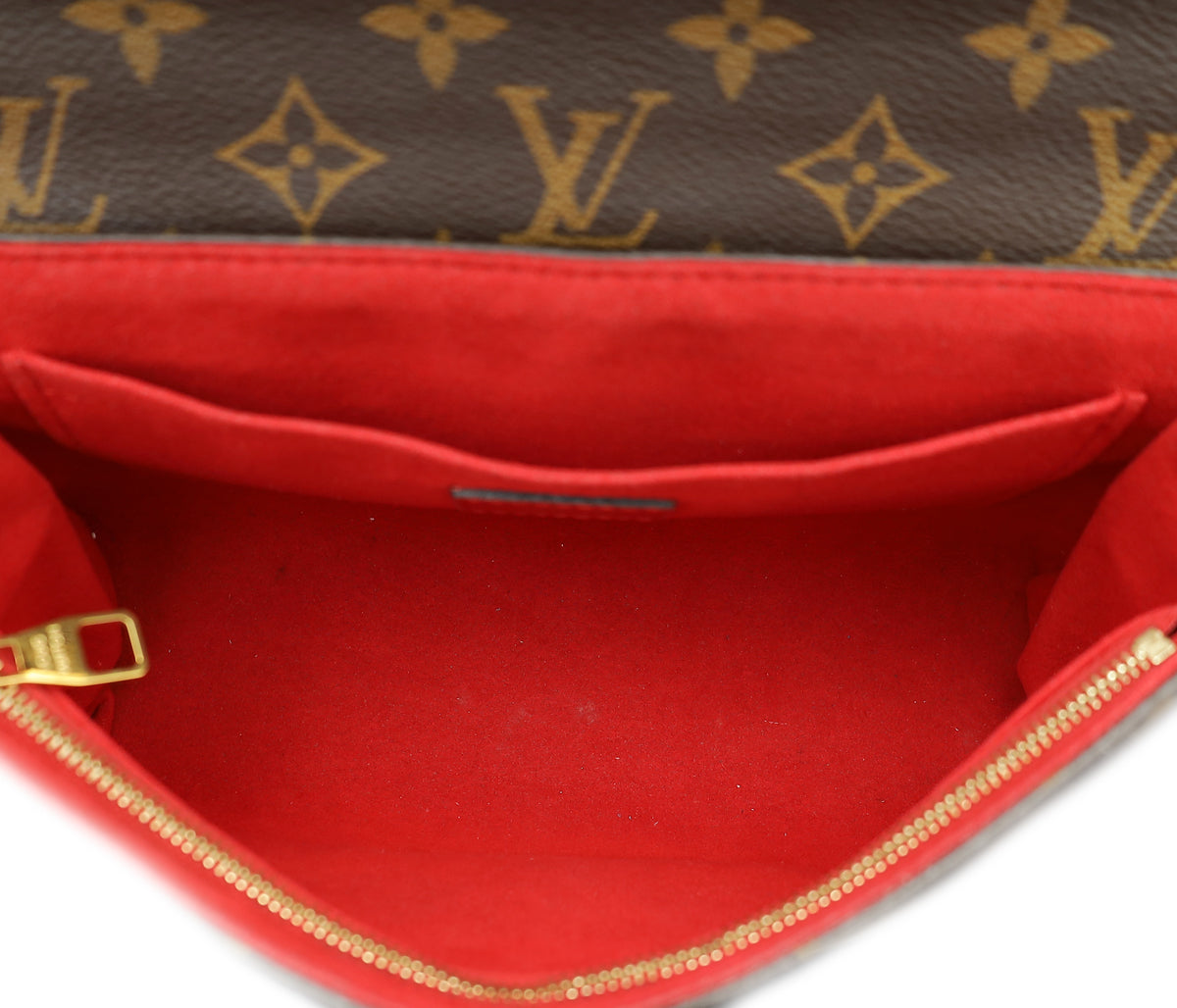 Louis Vuitton Monogram & Calf Saint Placide Bag