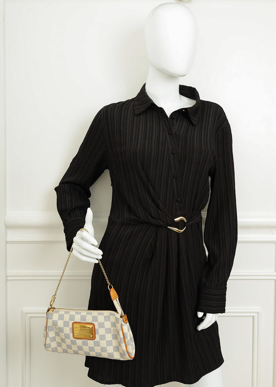 Louis Vuitton Damier Eva Clutch Bag-Louis Vuitton-THE CLOSET