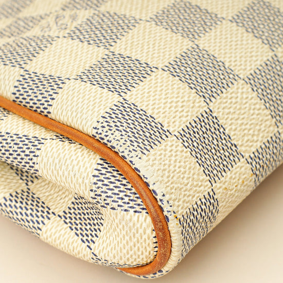 Louis Vuitton Damier Eva Clutch Bag-Louis Vuitton-THE CLOSET