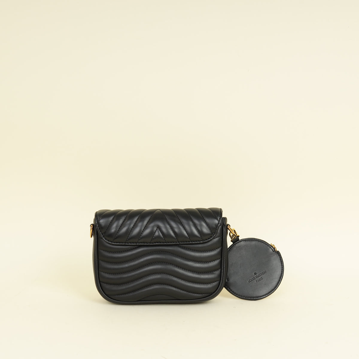 Louis Vuitton Black New Wave Multi Pochette Bag