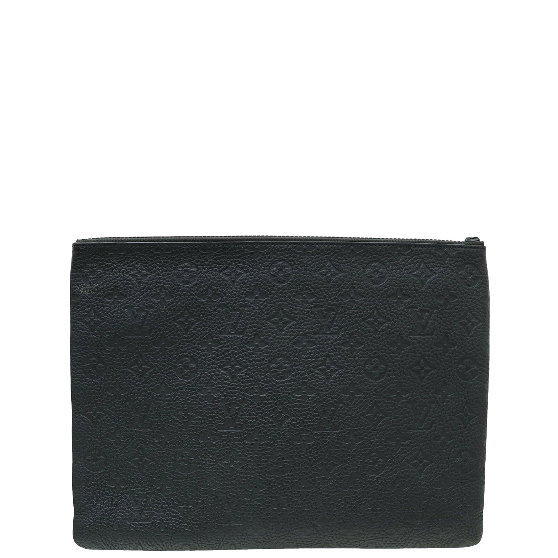 Louis Vuitton Black Taurillon Monogram Solar Ray A4 Pouch