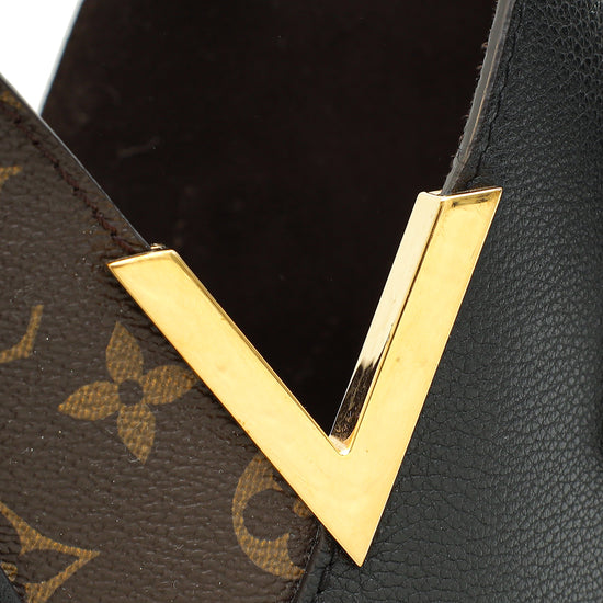 Louis Vuitton Monogram Black Kimono Tote Bag