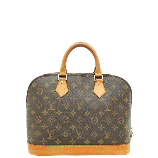 Louis Vuitton Brown Monogram Alma PM Bag