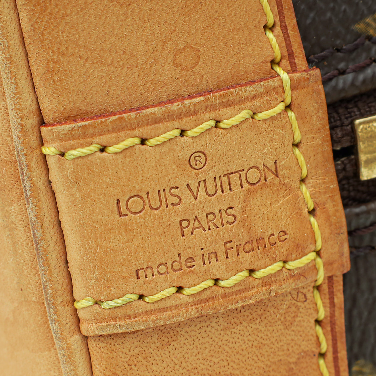 Louis Vuitton Brown Monogram Alma PM Bag