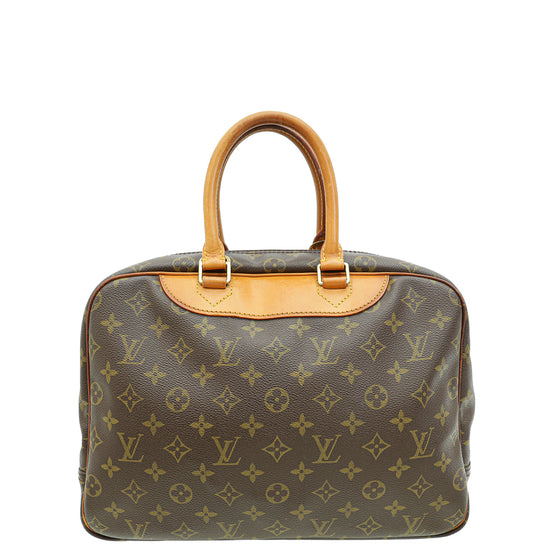 Louis Vuitton Brown Monogram Deauville Bag