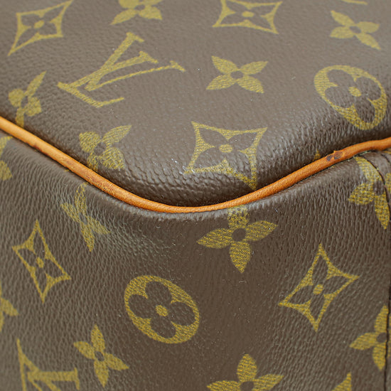 Louis Vuitton Brown Monogram Deauville Bag