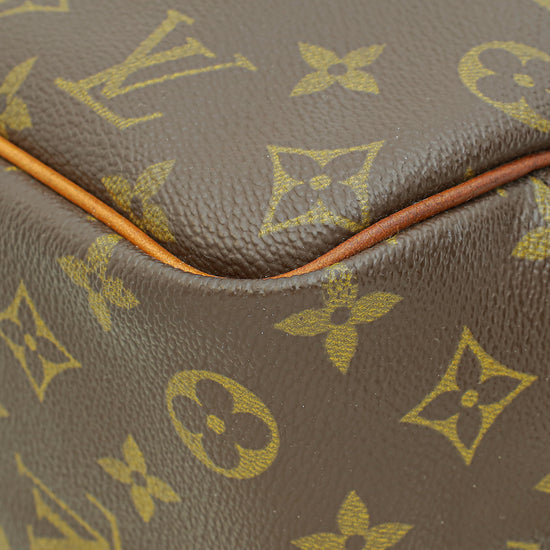 Louis Vuitton Brown Monogram Deauville Bag