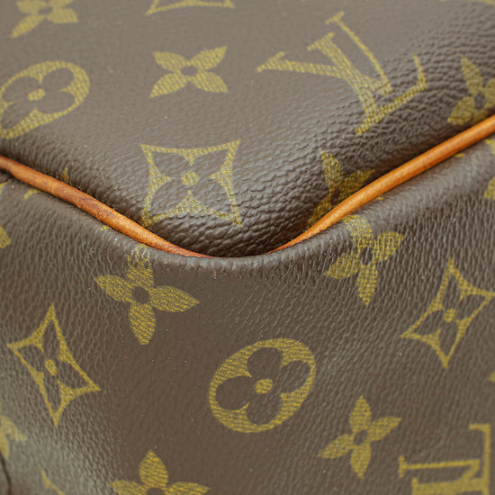 Louis Vuitton Brown Monogram Deauville Bag