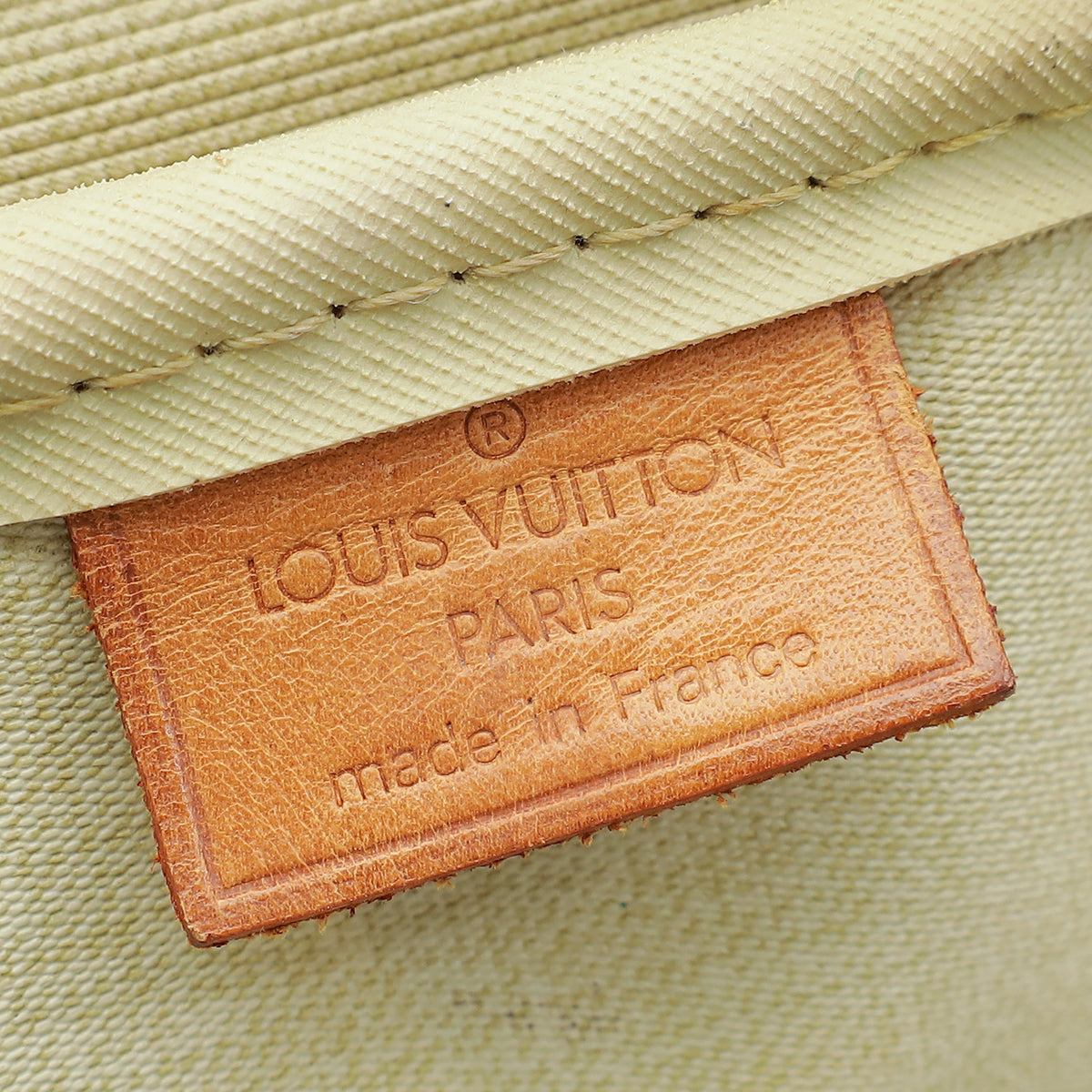 Louis Vuitton Brown Monogram Deauville Bag