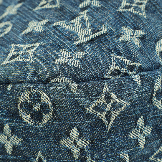 Louis Vuitton Blue Denim Monogram Denim Daily GM Bag-Louis Vuitton-THE CLOSET
