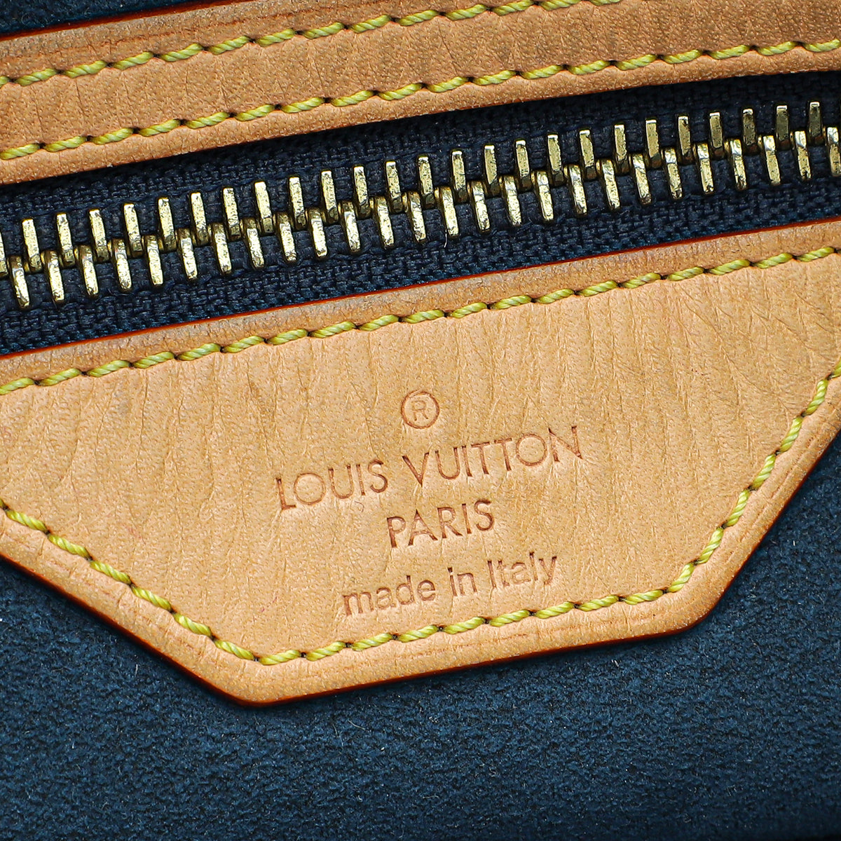 Louis Vuitton Blue Denim Monogram Denim Daily GM Bag-Louis Vuitton-THE CLOSET