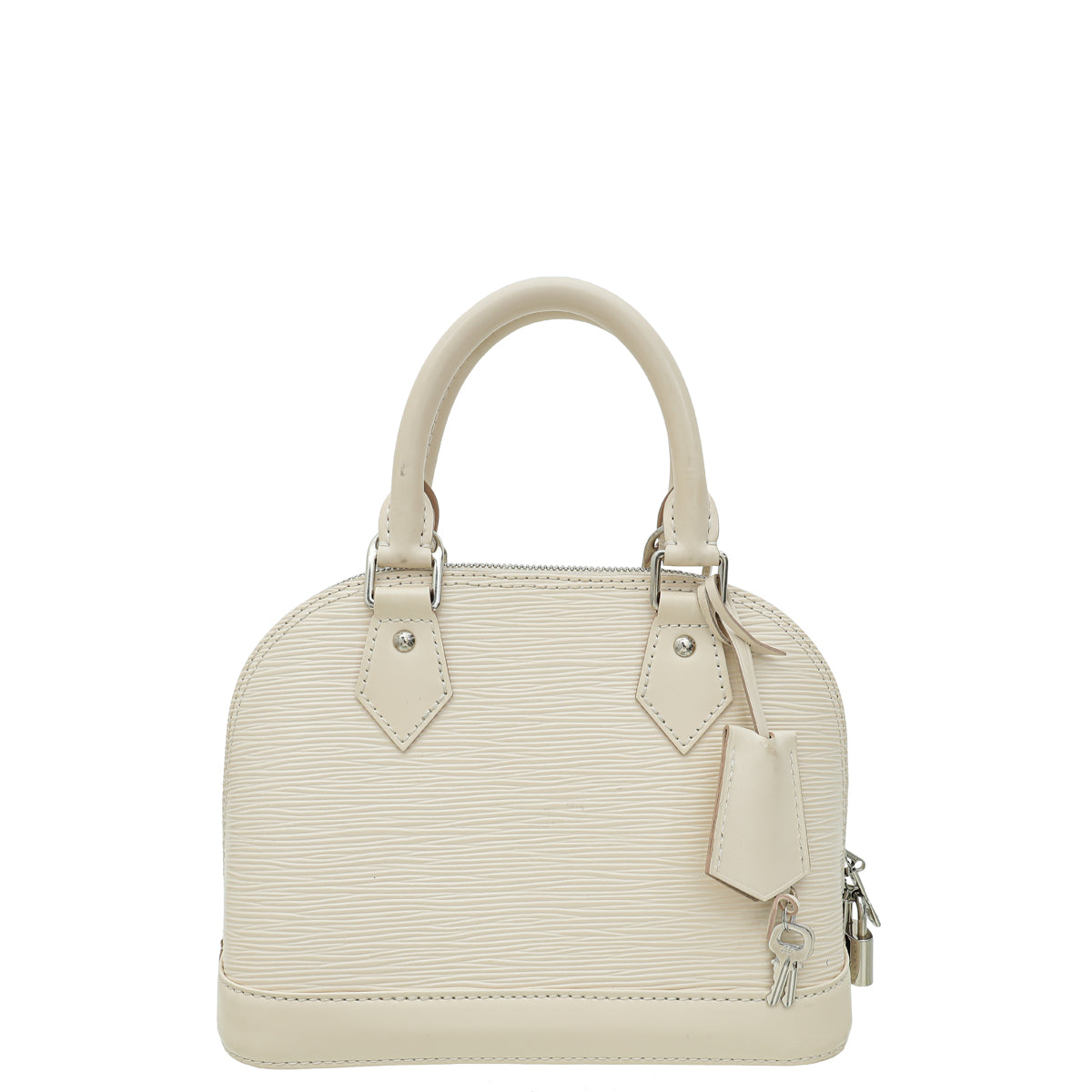 Louis Vuitton Quartz Alma BB Sporty Bag W/ BY INITIALS