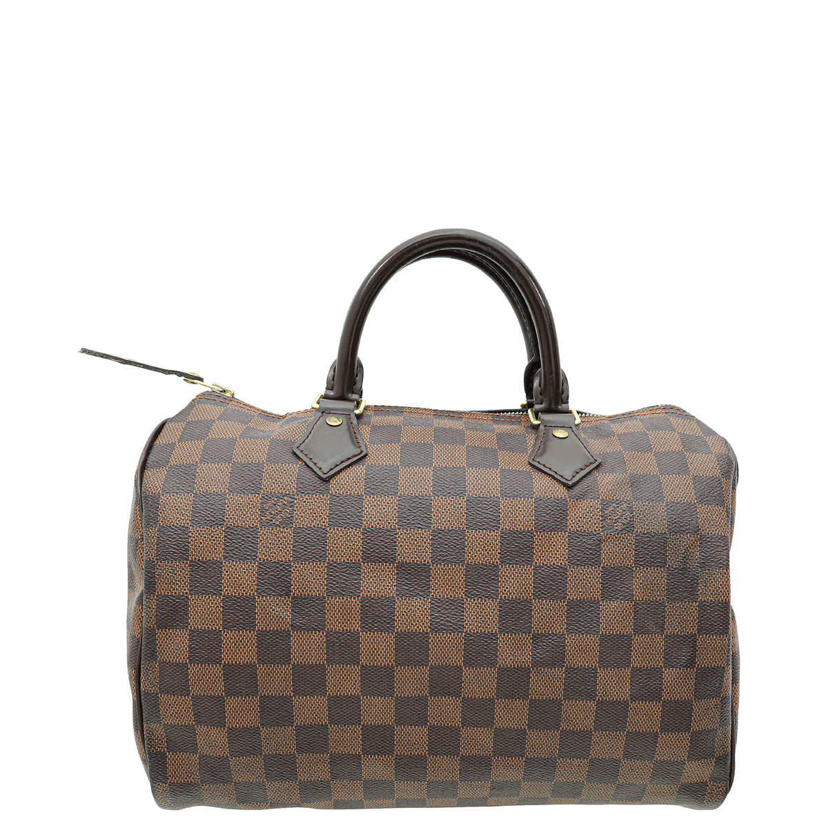 Louis Vuitton Damier Ebene Speedy 30 Bag W/ R,H INITIALS-Louis Vuitton-THE CLOSET