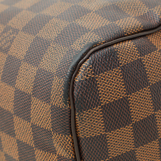 Louis Vuitton Damier Ebene Speedy 30 Bag W/ R,H INITIALS