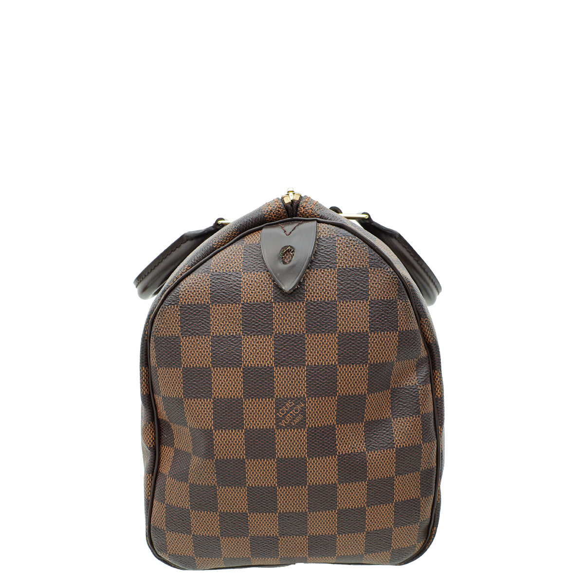 Louis Vuitton Damier Ebene Speedy 30 Bag W/ R,H INITIALS