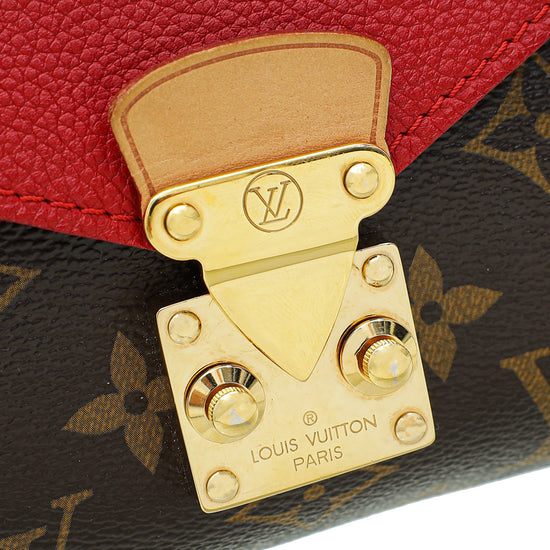 Louis Vuitton Monogram Red Pallas Chain Bag